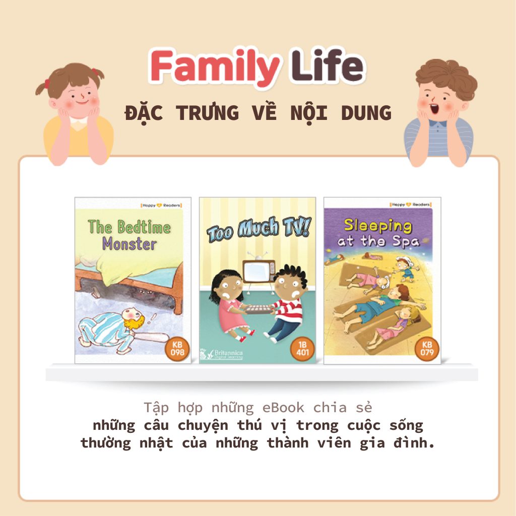 Nội dung eBook tiếng Anh về chủ đề FAMILY LIFE