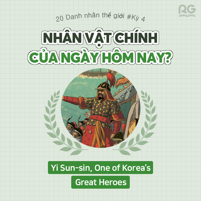 Học tiếng Anh chủ đề anh hùng Triều Tiên Yi Sun-sin qua eBook: Yi Sun-sin, One of Korea;s Great Heroes