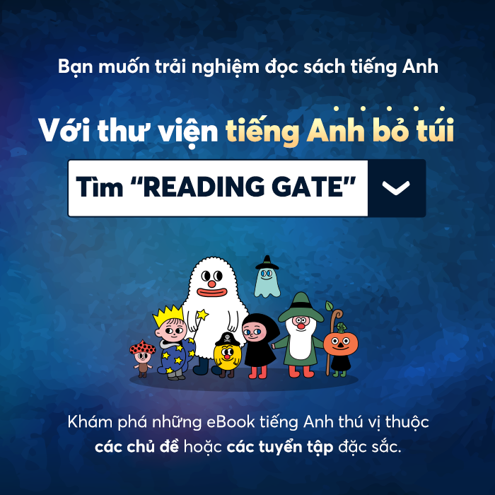 Tìm đọc các eBook tiếng Anh chủ đề trí tưởng tượng trong ứng dụng Reading Gate