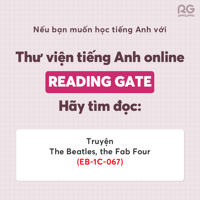 Tìm đọc eBook EB-1C-067 The Beatles, the Fab Four trong ứng dụng Reading Gate