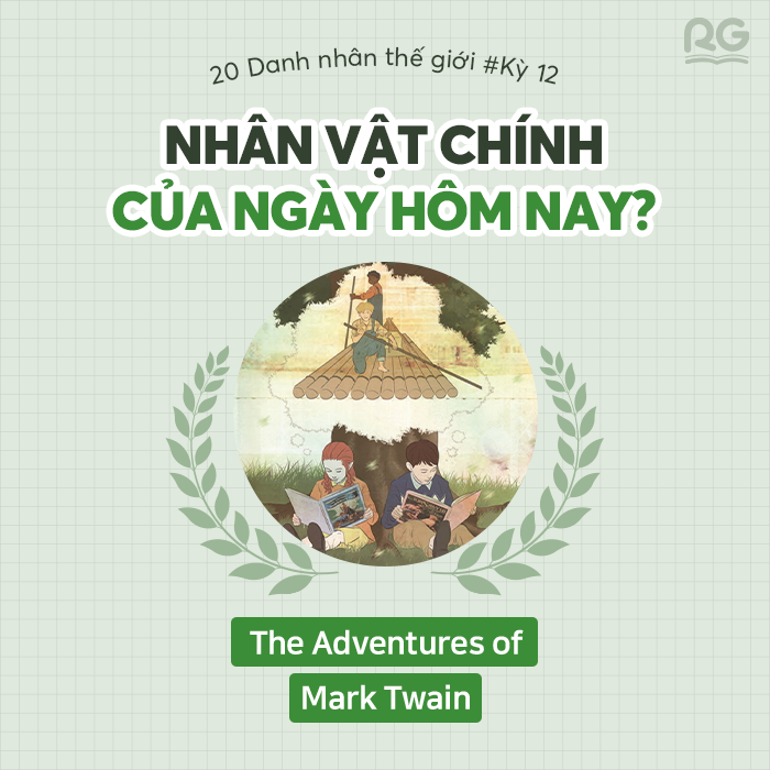 Học tiếng Anh chủ đề nhà văn Mark Twain trong ứng dụng Reading Gate