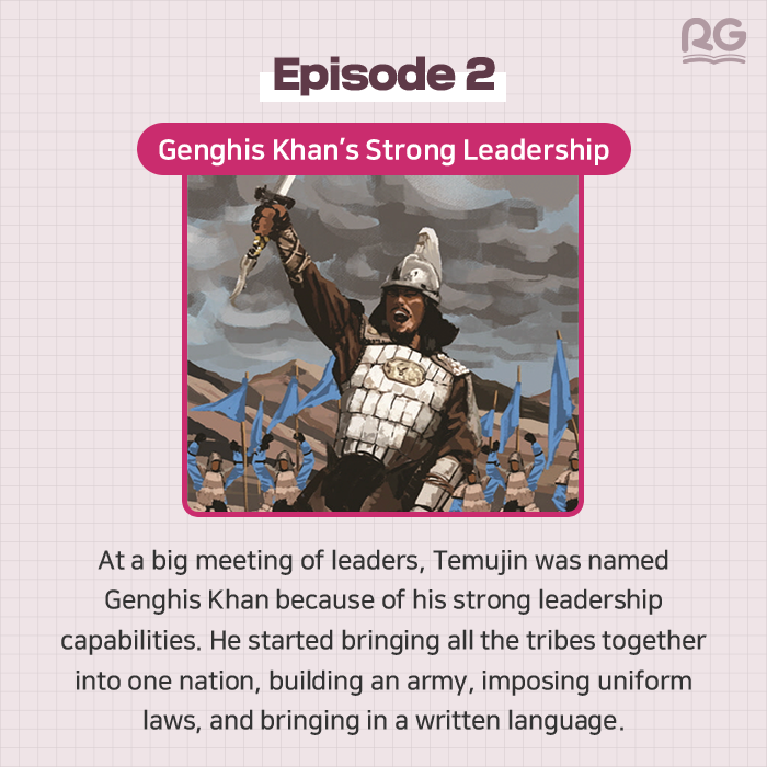 EB-2B-021 Genghis Khan, the Mongolia's Great Ruler Episode 02