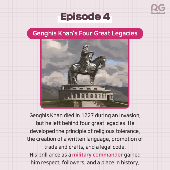 EB-2B-021 Genghis Khan, the Mongolia's Great Ruler Episode 04