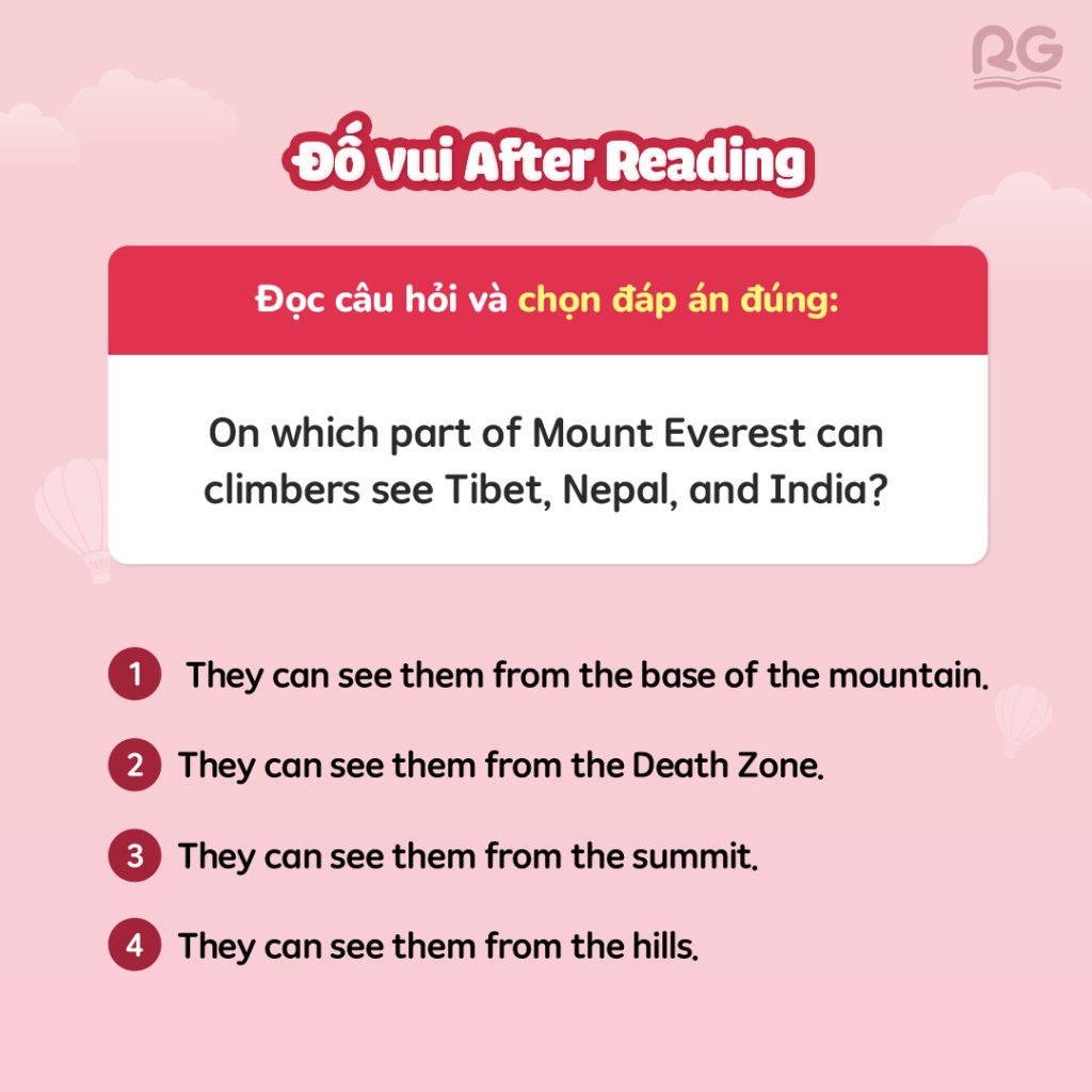 08 . Mount Everest- After Reading