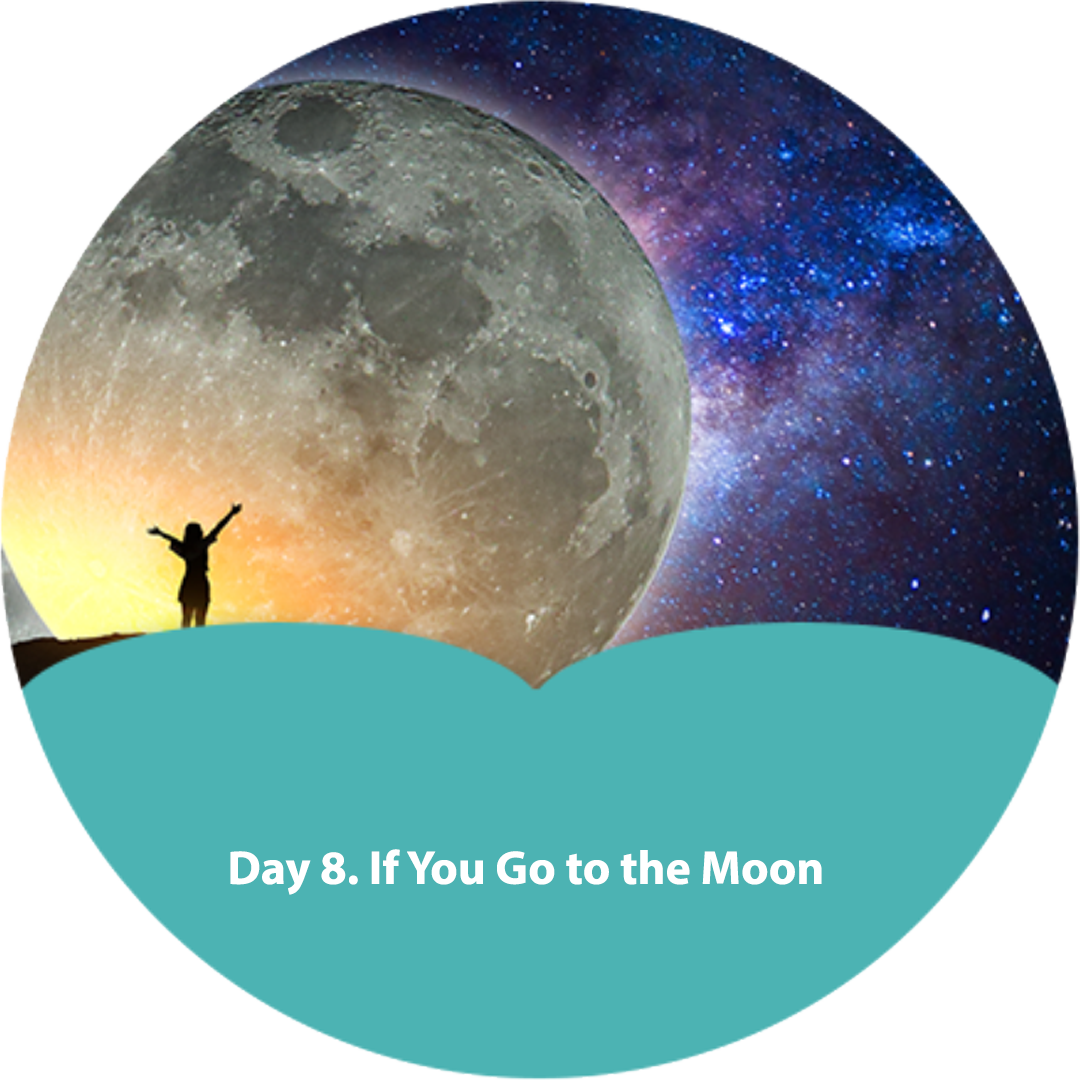 Day 8 If you go to the moon